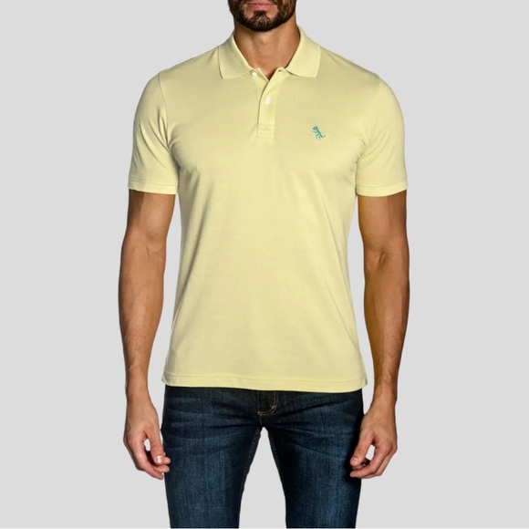 NWT Jared Lang Men's Pima Cotton Polo Shirt XL - Picture 1 of 7